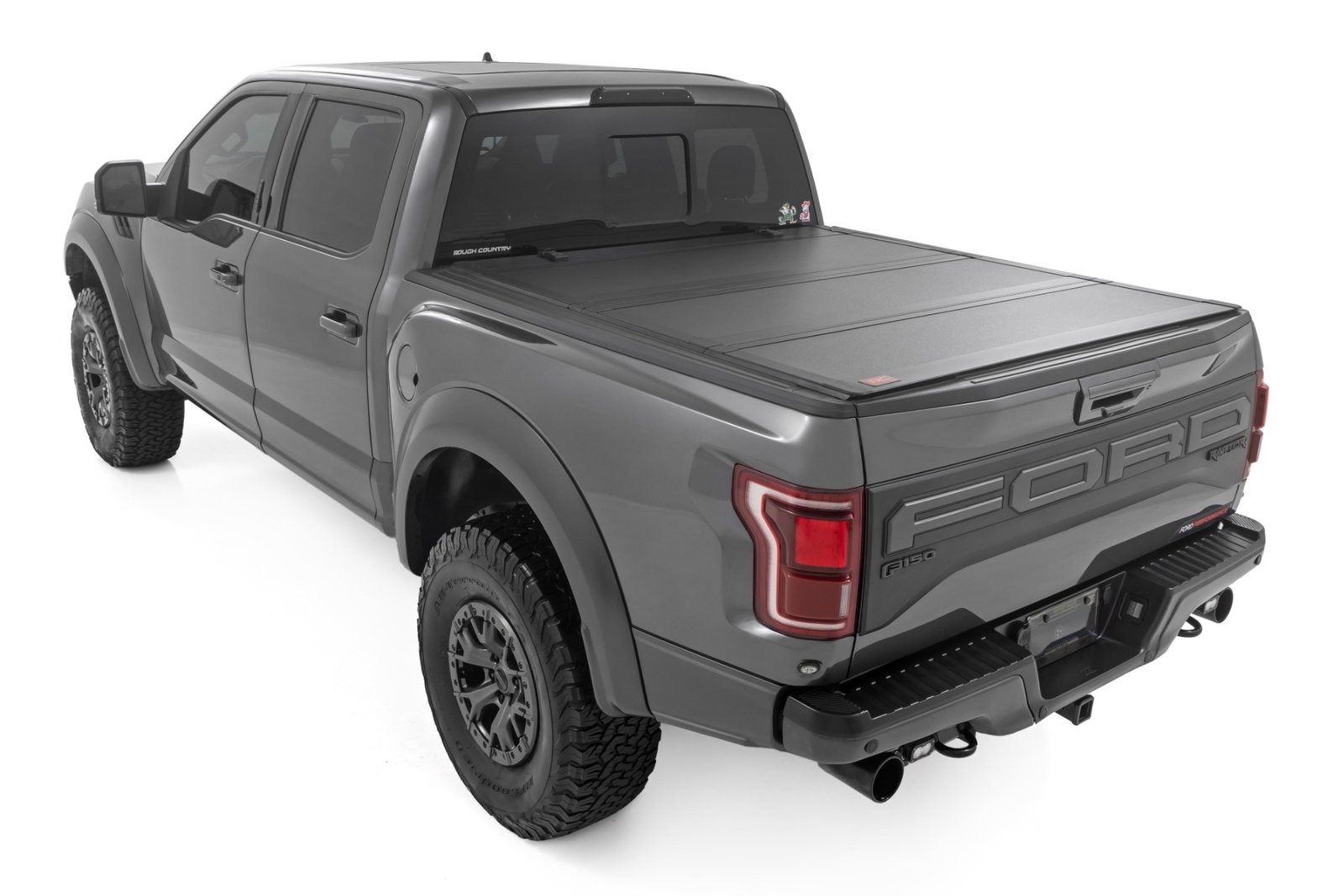Hard Tri-Fold Flip Up Bed Cover | 5'7" Bed | Ford F-150 (21-26)/F-150 Lightning (22-26) - Image 3