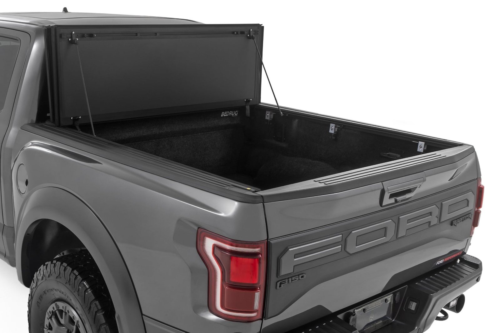 Hard Tri-Fold Flip Up Bed Cover | 5'7" Bed | Ford F-150 (21-26)/F-150 Lightning (22-26) - Image 2