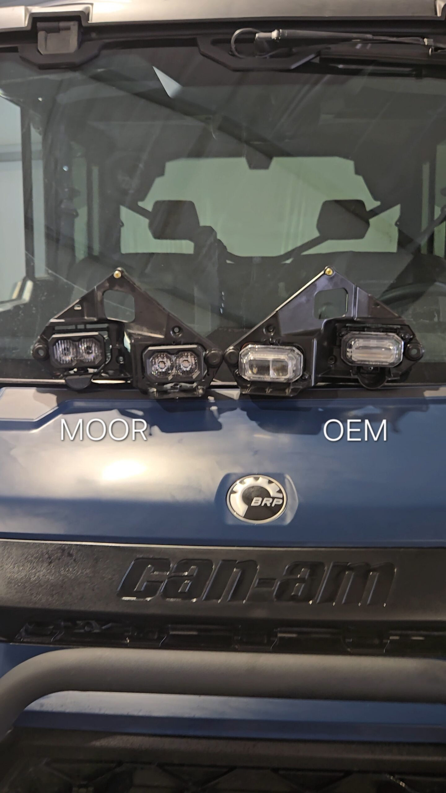 Can-Am Defender HD11 2026+ Plug-N-Play MOOR headlight Upgrade kit W/Diode Dynamics SSC2 PRO - Image 5