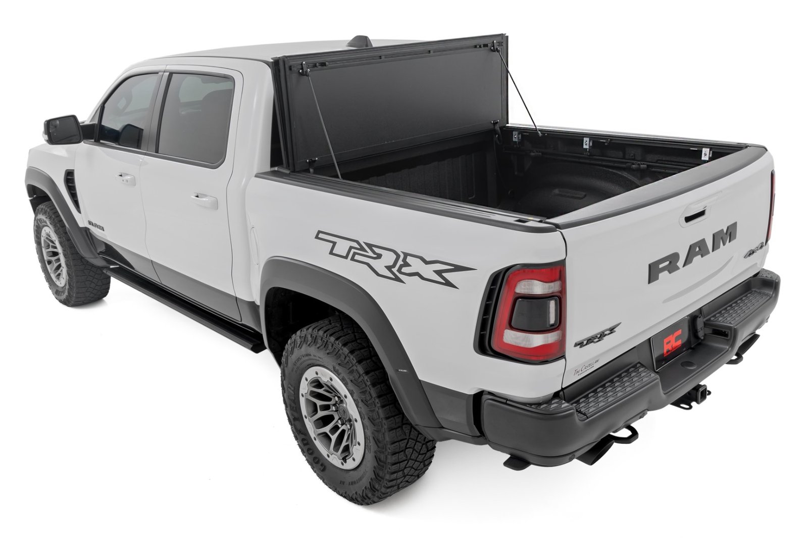 Hard Tri-Fold Flip Up Bed Cover Ram 1500 (19-26)/1500 TRX (21-24) 5' 7" BED ONLY - Image 3