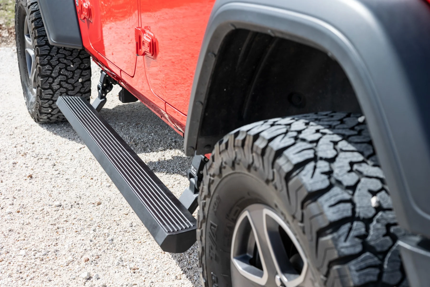 Power Running Boards Dual Electric Motor | 4 Door Only | Jeep Wrangler JL (2018-2026) - Image 5